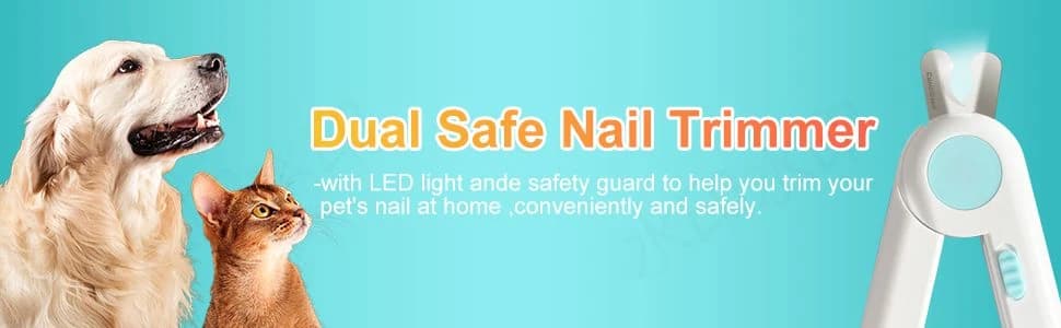 Dog/Cat Nail Clippers with Light - Safe Trimming for Cats and Dogs — collection imagery