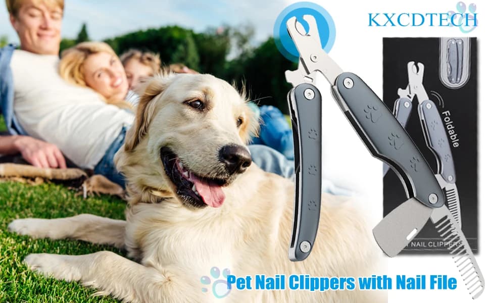 Heavy‑Duty Dog Nail Clipper for Large Dogs with Thick Nails — OUTLE — product details