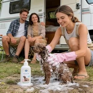 Silicone Dog Grooming Glove for Dogs and Cats — product details