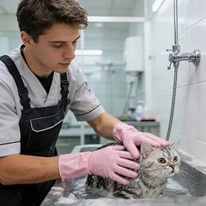 Silicone Dog Grooming Glove for Dogs and Cats — collection imagery
