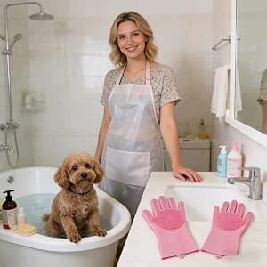 Silicone Dog Grooming Glove for Dogs and Cats — collection imagery