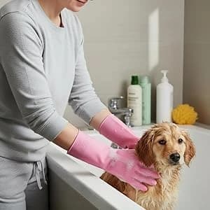 Silicone Dog Grooming Glove for Dogs and Cats — collection imagery