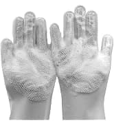 Pet Grooming Gloves—Dog Washing Gloves with High-Density Teeth — collection imagery