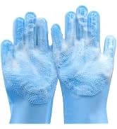 Pet Grooming Gloves—Dog Washing Gloves with High-Density Teeth — collection imagery