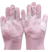 Pet Grooming Gloves—Dog Washing Gloves with High-Density Teeth — collection imagery