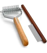 Dog Brush for Shedding | Pet pro Grooming Tool — Cat Grooming Supplies — collection imagery