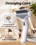 Undercoat Rake for Dogs and Cats