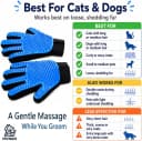 Pet Hair Removal Glove for Dogs and Cats