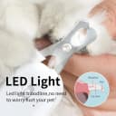 Cat Nail Clipper with LED Light