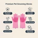 Silicone Dog Grooming Glove for Dogs and Cats