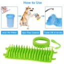 Dog Paw Cleaner Dog Paw Washer Cup with Lanyard