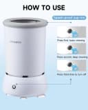 Automatic Dog Paw Cleaner for Dogs，2 Speeds Electric Paw Feet Cleaner for Small and Medium Dogs Cats Pet