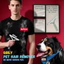 Pet Hair Remover 2nd Gen (3 Pack) - Reusable Lint Removal Tool for Couch