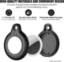 Waterproof Airtag Holder,2 Pack Air tag Keychain