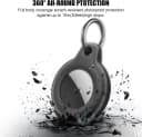 Waterproof Airtag Holder,2 Pack Air tag Keychain