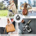 Waterproof Airtag Holder,2 Pack Air tag Keychain