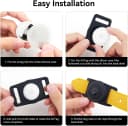 for Airtag Dog Collar Holder 2 Pack
