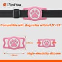 Waterproof Airtag Dog Collar Holder for Apple Air Tag