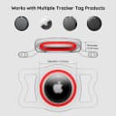 Waterproof Airtag Dog Collar Holder for Apple Air Tag
