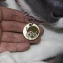 Double Colors Personalized Dog Tag