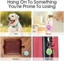 ADVENTUREMORE Pet ID Tag-2pcs QR Code Tag & Smart ID Tag Small Personalized Name Plate with Online Profile