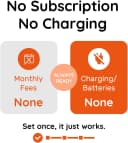 Silent ABS Dog ID Tag with QR Code - Classic Black - No App Required Smart Pet Tag
