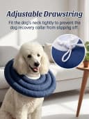 Soft Dog Cones — Recovery Dog Donut Collar After Surgery- Cone of Shame Alternative