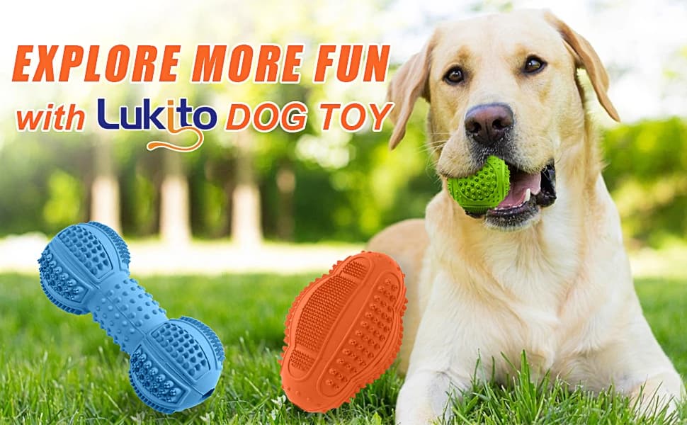 Dog Chew Toys 3 Pack for Aggressive Chewers — product details
