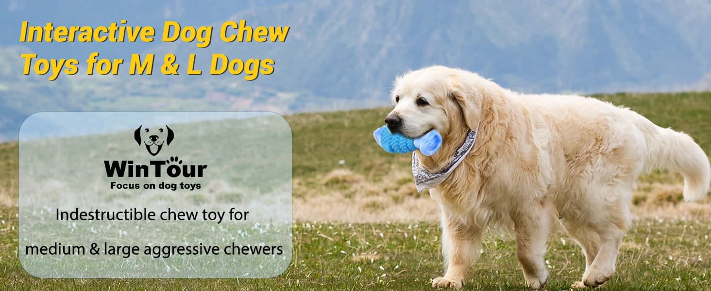 Tough Dog Toys for Aggressive Chewers — Indestructible Dog Chew Toys — product details