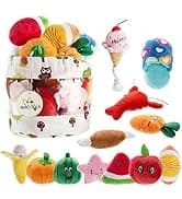 Dog Squeaky Toys — 5 PCS Crinkle Plush Dog Toys — collection imagery