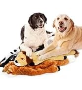 Unstuffed Woodland Squeaky Dog Toys — 5 Pack — collection imagery
