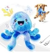 Plush Octopus Dog Toy with Squeaker and Crinkle Paper — collection imagery