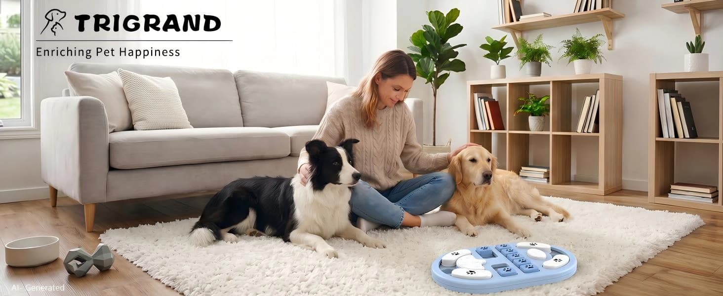 Dog Puzzle Toy — Interactive Enrichment Treat Food Puzzles — product details