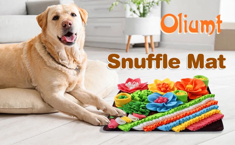 Snuffle Mat for Dogs — Sniff Mat Slow Feeding Mat for Small Pets Cats — product details