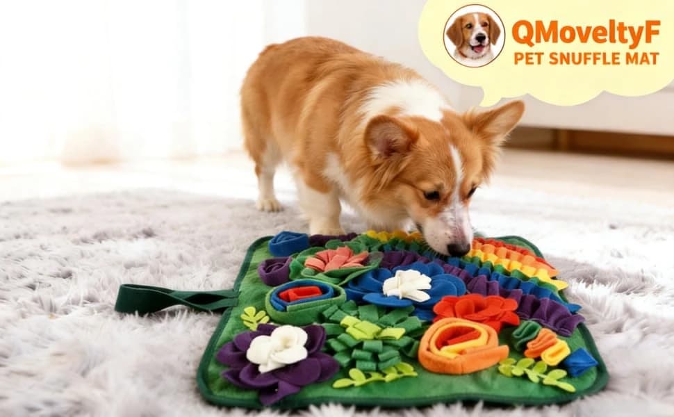 Snuffle mat for cats and dogs 17.7in — product details