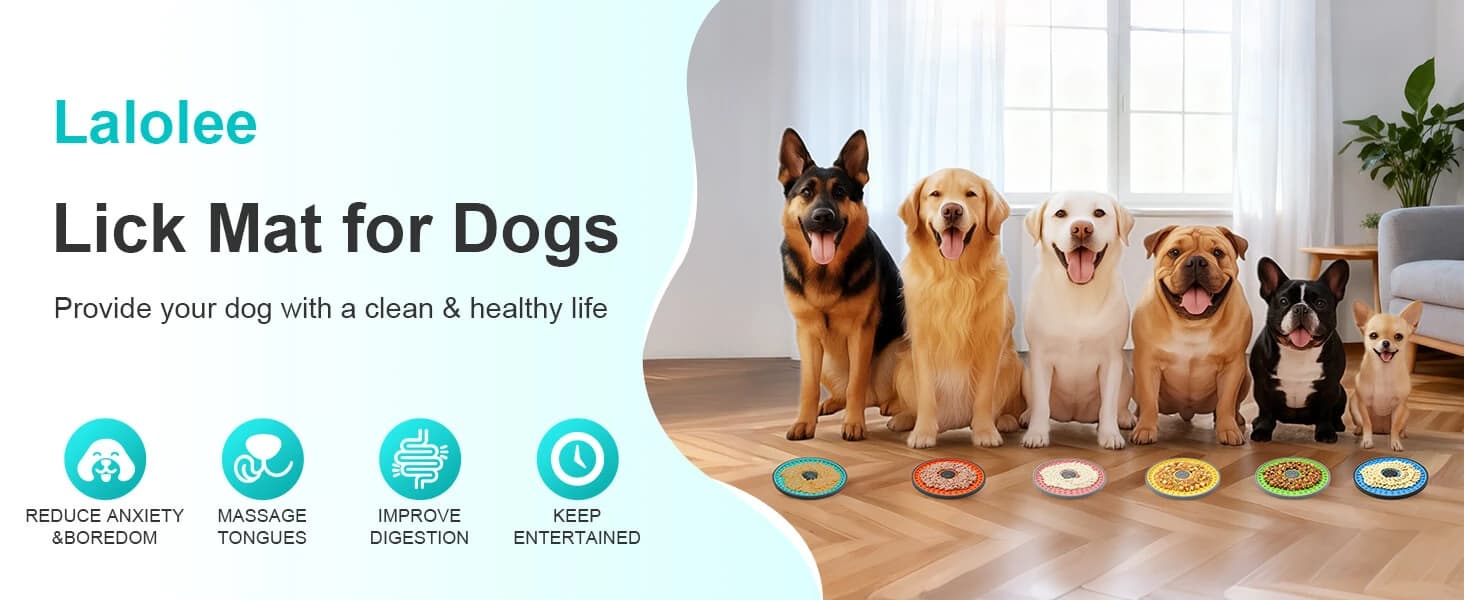 Lick Mat for Dogs Crate Lick Pad Slow Feeder for Crate Training — product details