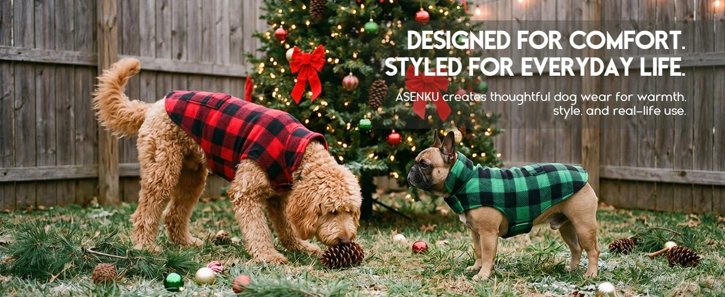 Reversible Dog Winter Coat — Dog Jacket for Small — product details