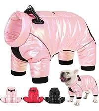 Waterproof Dog Coat Dog Jacket Fullbody Dogs Winter Coat Snowsuit — collection imagery