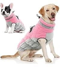 Waterproof Dog Coat Dog Jacket Fullbody Dogs Winter Coat Snowsuit — collection imagery