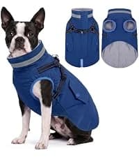 Full Body Dog Coat Warm Fleece Dog Winter Jacket for Small Dogs S — collection imagery