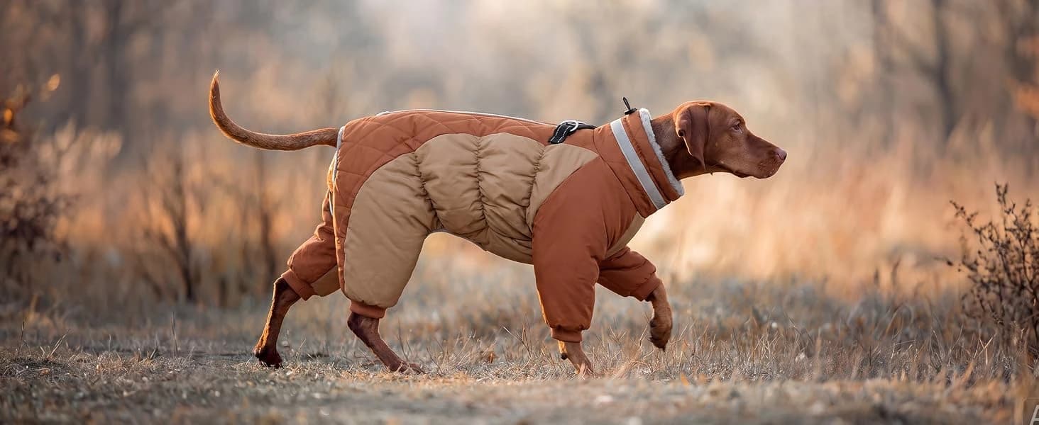 Full Body Dog Coat Warm Fleece Dog Winter Jacket for Small Dogs S — product details