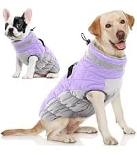Full Body Dog Coat Warm Fleece Dog Winter Jacket for Small Dogs S — collection imagery