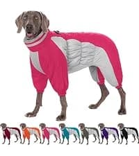 Full Body Dog Coat Warm Fleece Dog Winter Jacket for Small Dogs S — collection imagery