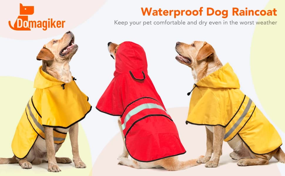 Waterproof Dog Raincoats - Hooded Raincoats for Dogs — WATERPROOF and LIGHTWEIGHT