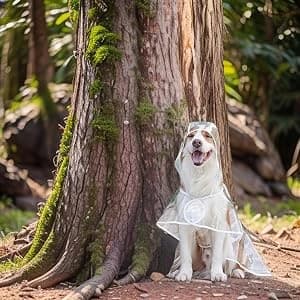 Clear Dog Rain Poncho for Small and Medium Dogs — collection imagery