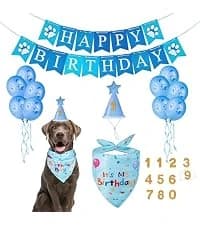 Dog Birthday Party Supplies — Dog Birthday Bandana — collection imagery