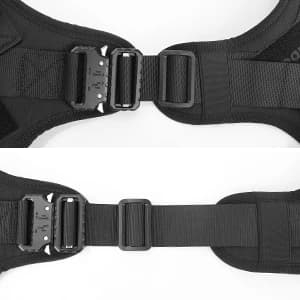 Tactical Dog Harness Service Vest for Medium Dogs Black M — USER GUIDER: HOW TO PUT ON THE TACTICAL DOG HARNESS