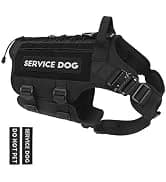 Tactical Dog Harness Service Vest for Medium Dogs Black M — collection imagery