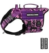 Tactical Dog Harness Service Vest for Medium Dogs Black M — collection imagery