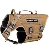 Tactical Dog Harness Service Vest for Medium Dogs Black M — collection imagery